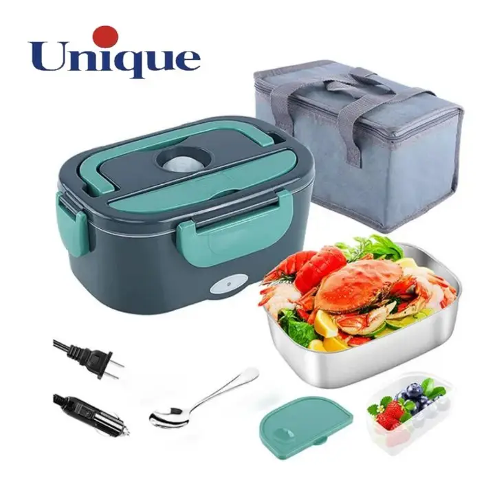 عکس اصلی ظرف غذای برقی و فندکی unique (فروش خرده / عمده)