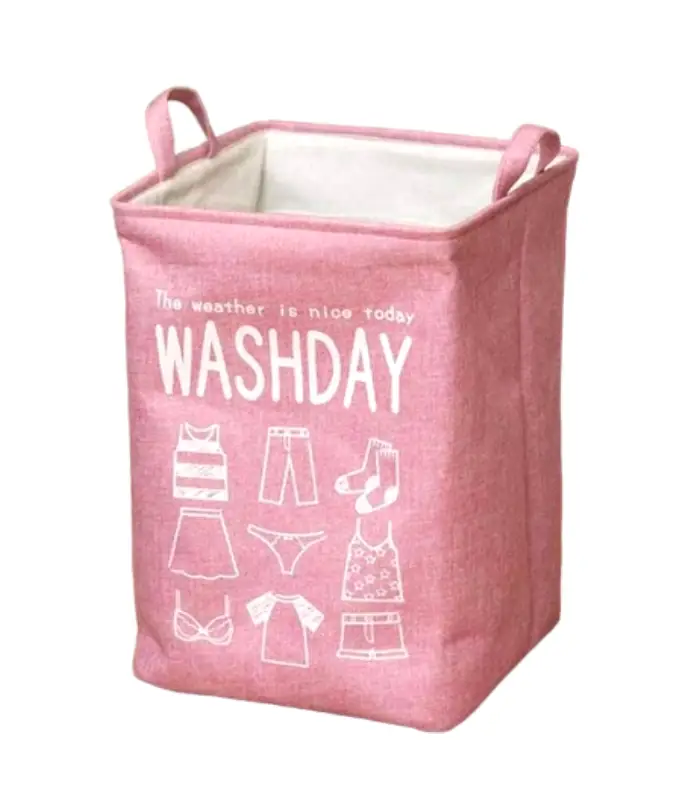 عکس اصلی باکس لاندری پارچه‌ای مدل Washday کد ۳۰۰۱