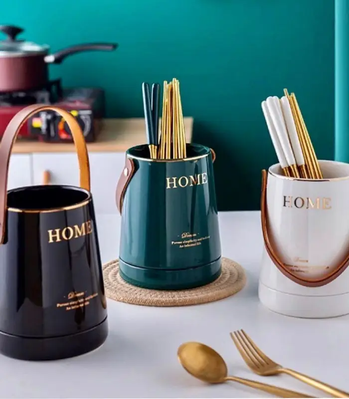 عکس شماره:9 , جاقاشقی سرامیکی دسته چرمی Magro (فروش عمده / خرده)