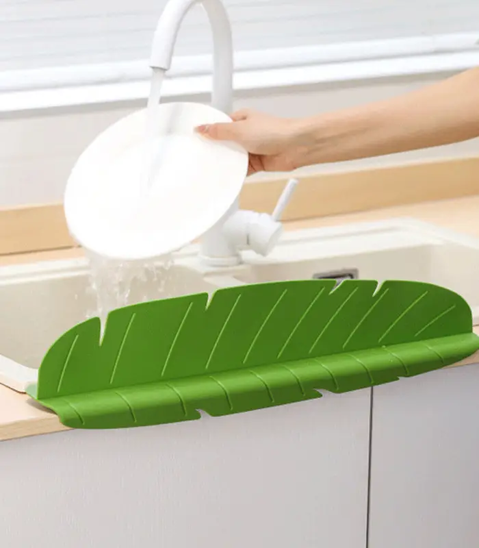 عکس شماره:3 , آبگیر سینک سیلیکونی طرح برگ آرتا (فروش عمده / خرده)