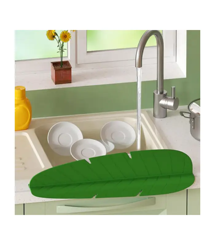 عکس شماره:2 , آبگیر سینک سیلیکونی طرح برگ آرتا (فروش عمده / خرده)