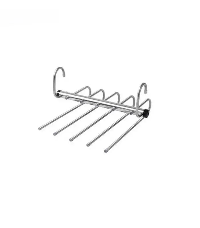 عکس اصلی آویز شلوار استیل مدل عصایی کد ST01