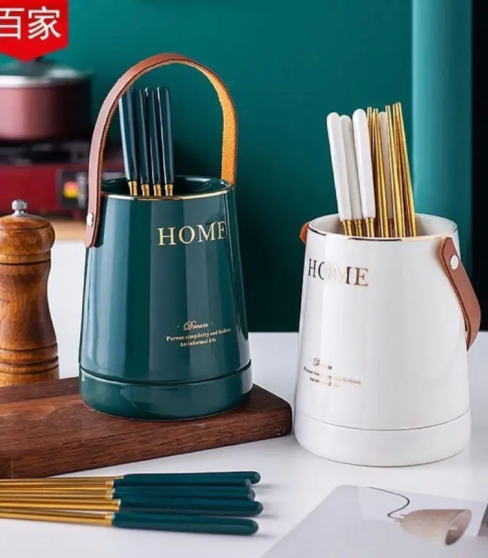 عکس شماره:6 , جاقاشقی سرامیکی دسته چرمی Magro (فروش عمده / خرده)