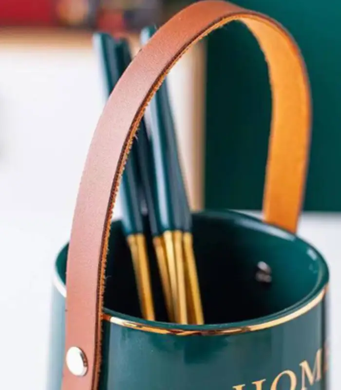 عکس شماره:3 , جاقاشقی سرامیکی دسته چرمی Magro (فروش عمده / خرده)