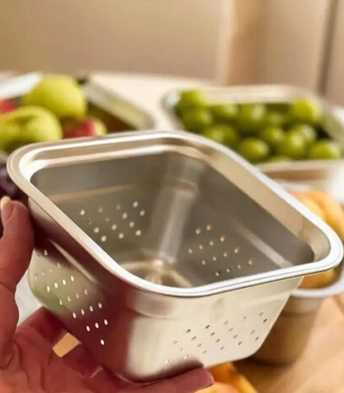 عکس شماره:4 , سبد آبکش و تفاله گیر یونیک پلاس (فروش عمده / خرده)