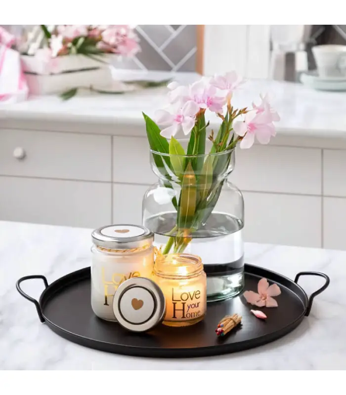 عکس شماره:2 , سینی فلزی هلگا سایز متوسط (Medium) (فروش عمده / خرده)