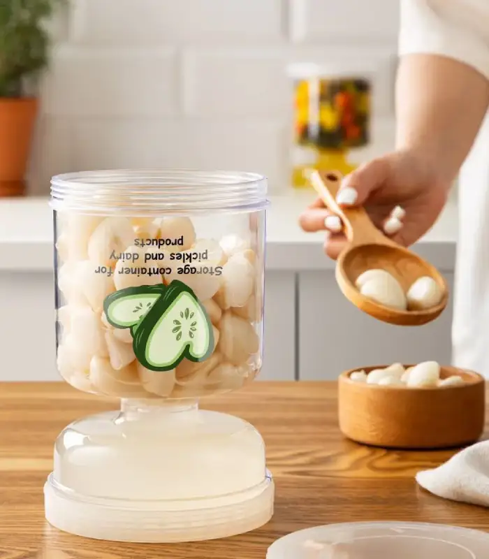 عکس شماره:1 , ظرف نگهدارنده ترشیجات آکام (فروش عمده / خرده)