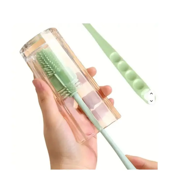 عکس شماره:5 , برس شستشوی بطری مدل سیلیکونی کد 1  (فروش عمده / خرده)