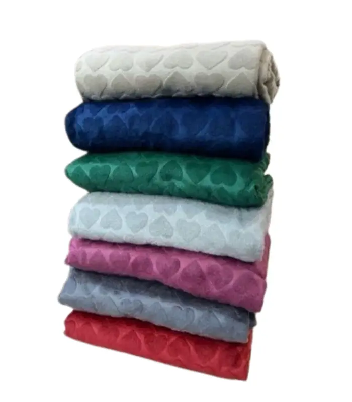 عکس شماره:1 , پتو مسافرتی جاسمین مدل قلبی سایز 160X210 سانتی متر (فروش عمده / خرده)