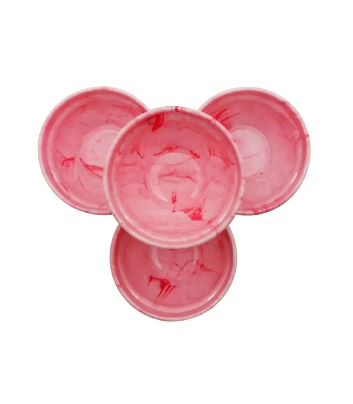 عکس شماره:1 , کاسه طرح سنگی مجموعه 4 عددی (فروش عمده / خرده)