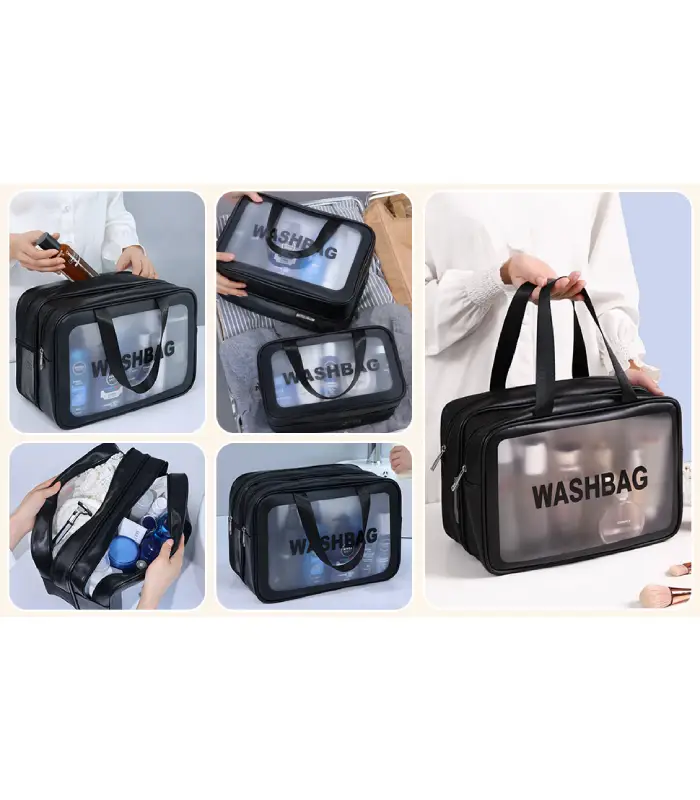 عکس شماره:2 , کیف لوازم آرایشی و بهداشتی مسافرتی واش بگ کد Big (فروش عمده / خرده)