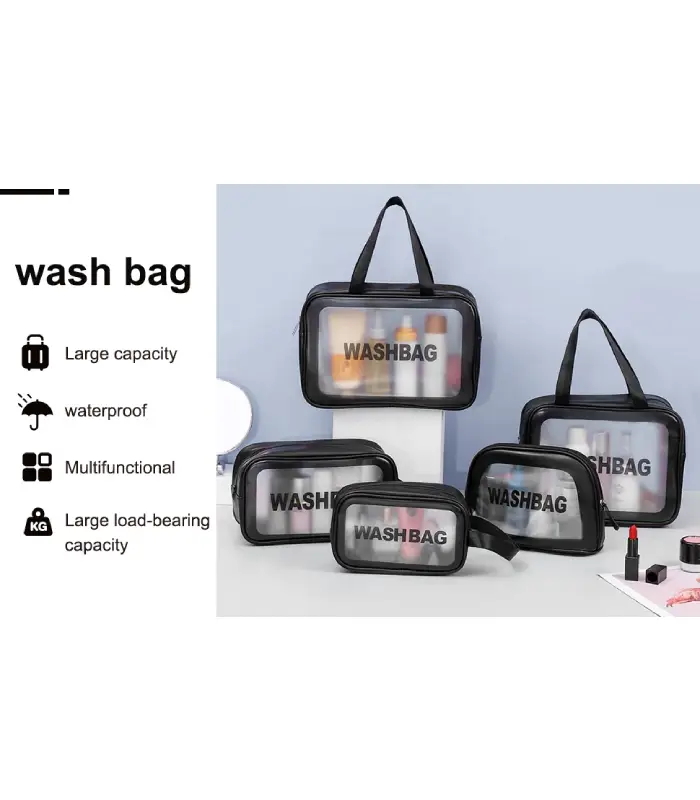 عکس شماره:6 , کیف لوازم آرایشی و بهداشتی مسافرتی واش بگ کد Big (فروش عمده / خرده)