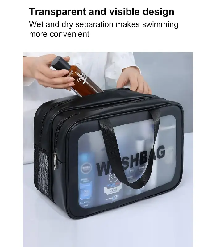 عکس شماره:4 , کیف لوازم آرایشی و بهداشتی مسافرتی واش بگ کد Big (فروش عمده / خرده)