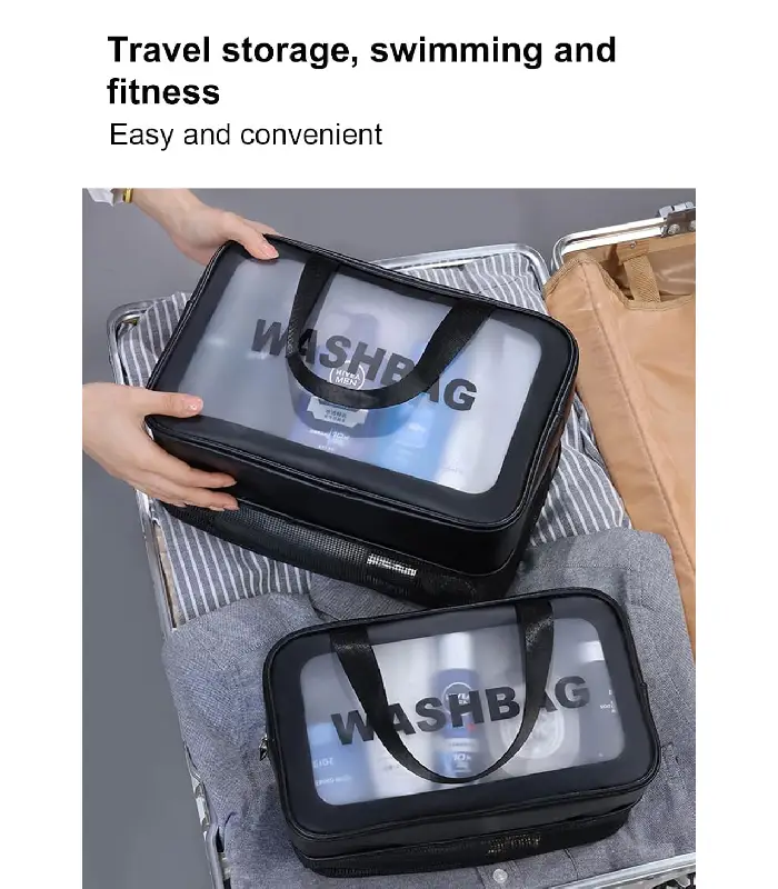 عکس شماره:3 , کیف لوازم آرایشی و بهداشتی مسافرتی واش بگ کد Big (فروش عمده / خرده)