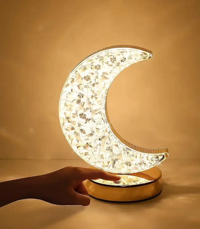 عکس شماره:3 , آباژور و چراغ خواب رومیزی مدل ماه (فروش عمده / خرده)