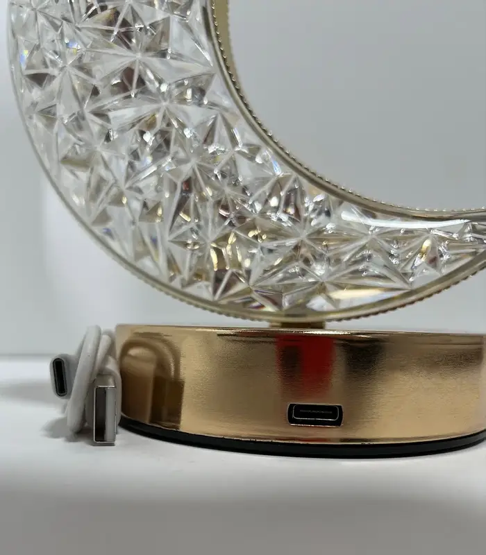 عکس شماره:2 , آباژور و چراغ خواب رومیزی مدل ماه (فروش عمده / خرده)