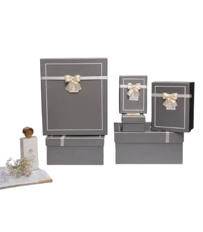عکس شماره:0 , باکس هدیه طرح پاپیون کد Gray بسته 6 تایی (فروش عمده / خرده)