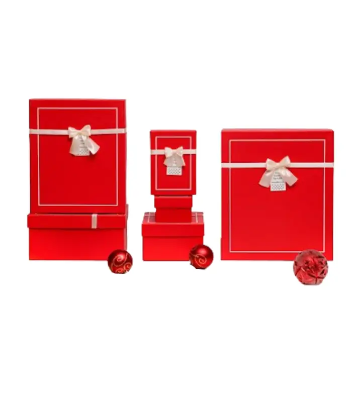 عکس اصلی باکس هدیه طرح پاپیون کد Red بسته 6 تایی (فروش عمده / خرده)