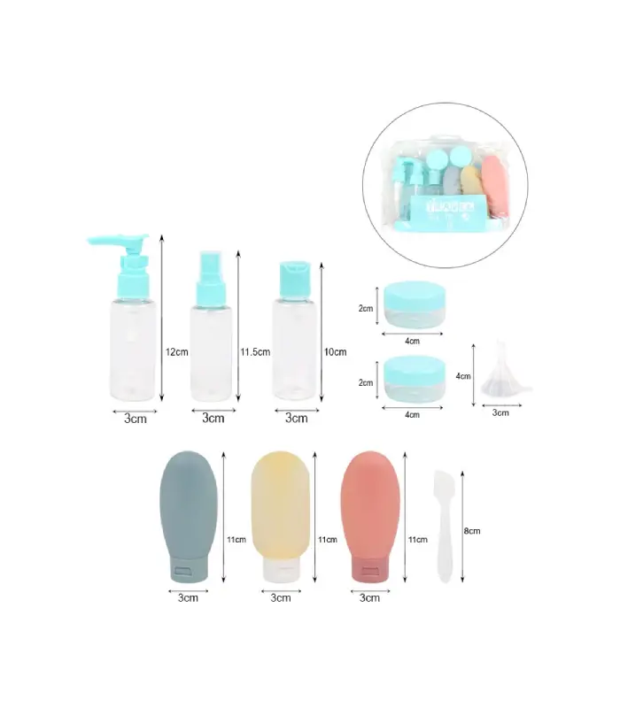 عکس شماره:1 , ست بهداشتی مسافرتی کد B-166 (فروش عمده / خرده)