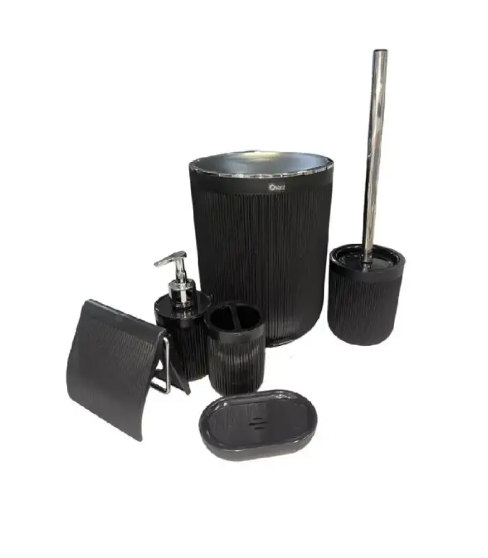 عکس اصلی ست سرویس بهداشتی 6 تکه پادیز مدل زیگا کد 467 (فروش عمده / خرده)