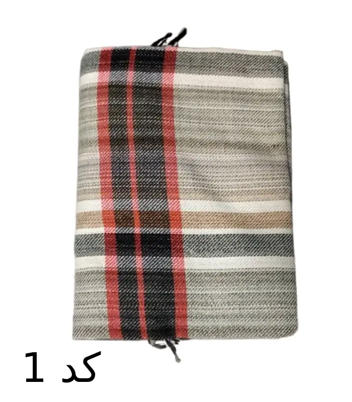 عکس شماره:5 , پتو مسافرتی ملانژ تک نفره (فروش عمده / خرده)