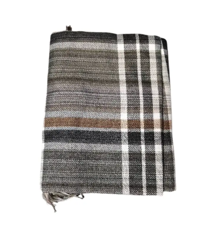 عکس اصلی پتو مسافرتی ملانژ تک نفره (فروش عمده / خرده)