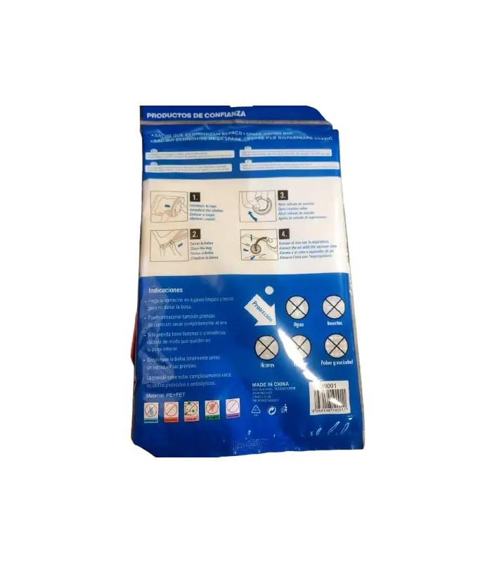 عکس شماره:4 , کیسه وکیوم بگ لباس و پتو سایز 50*60 سانتی متر (فروش عمده / خرده)