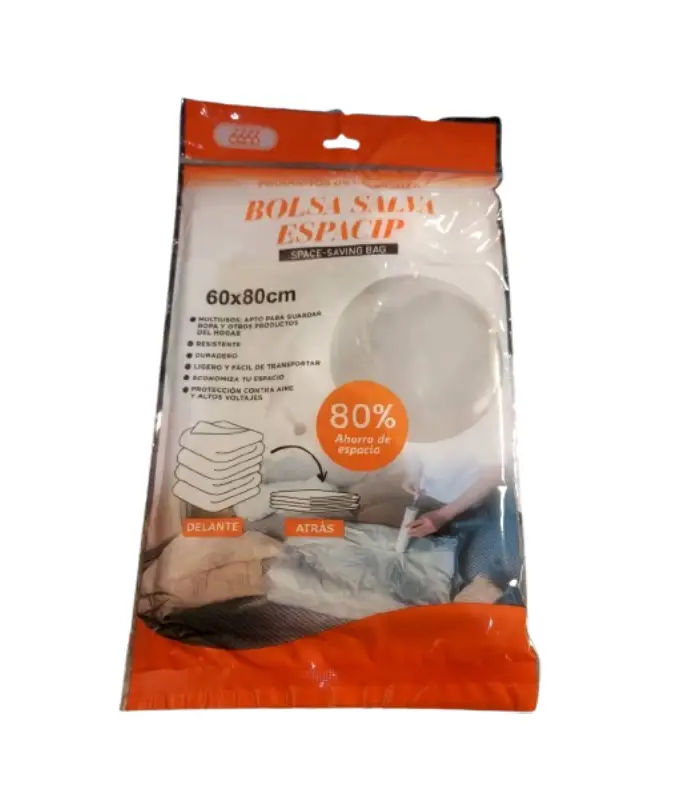 عکس اصلی کیسه وکیوم بگ لباس و پتو سایز 80*60 سانتی متر (فروش عمده / خرده)