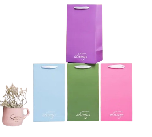 عکس شماره:0 , ساک هدیه سایز (13.5*25*10) کد 2224 بسته 4 عددی (فروش عمده / خرده)