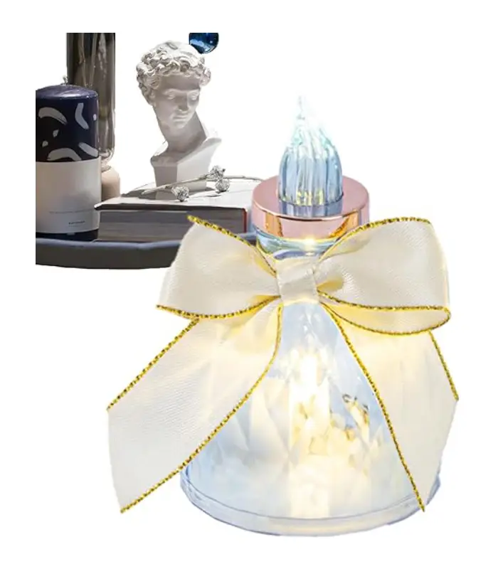 عکس شماره:9 , شمع ال ای دی مدل کریستالی کد 97328-17 (فروش عمده / خرده)