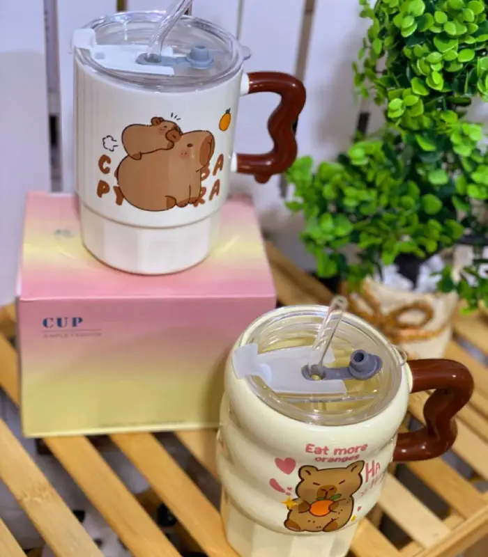 عکس شماره:1 , ماگ سرامیکی نی دار طرح کاپی بارا (فروش عمده / خرده)