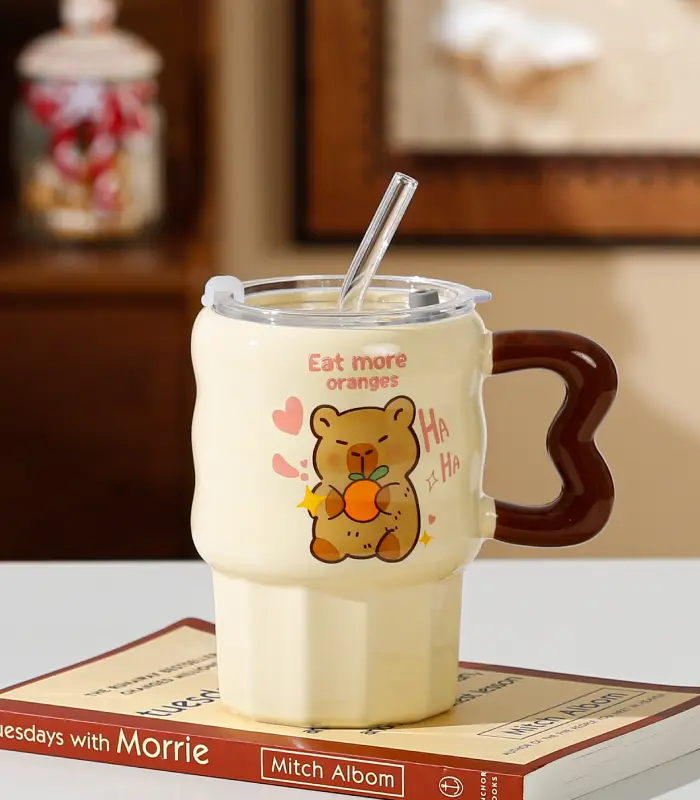 عکس شماره:0 , ماگ سرامیکی نی دار طرح کاپی بارا (فروش عمده / خرده)