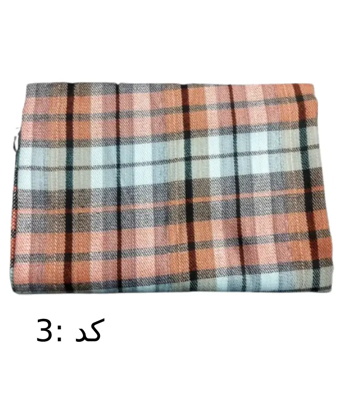 عکس شماره:4 , پتو مسافرتی ملانژ دو نفره (فروش عمده / خرده)