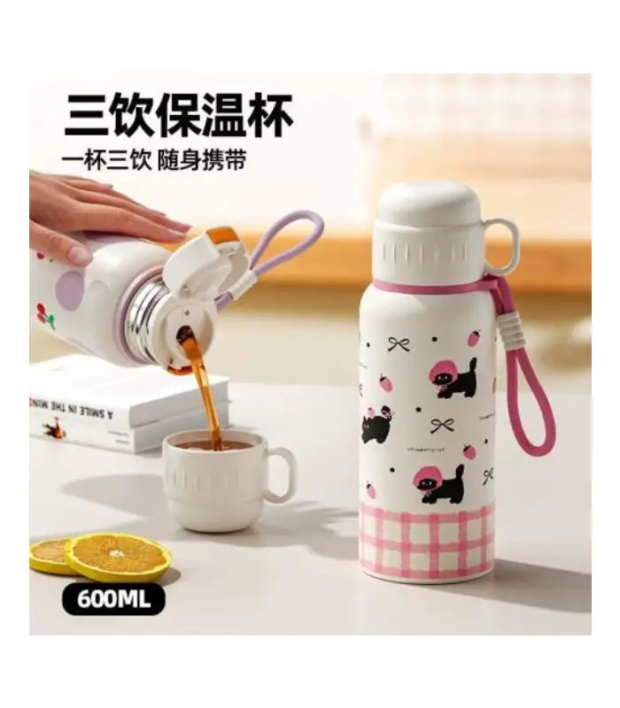 عکس شماره:11 , فلاسک دوحالته ظرفیت 0.6 لیتر کد 902 (فروش عمده / خرده)