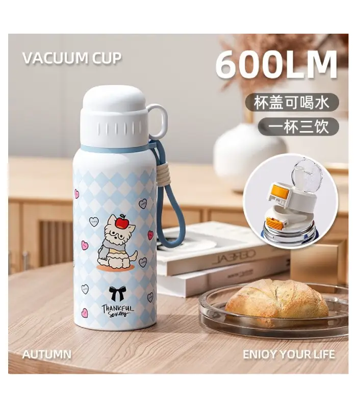 عکس شماره:6 , فلاسک دوحالته ظرفیت 0.6 لیتر کد 902 (فروش عمده / خرده)