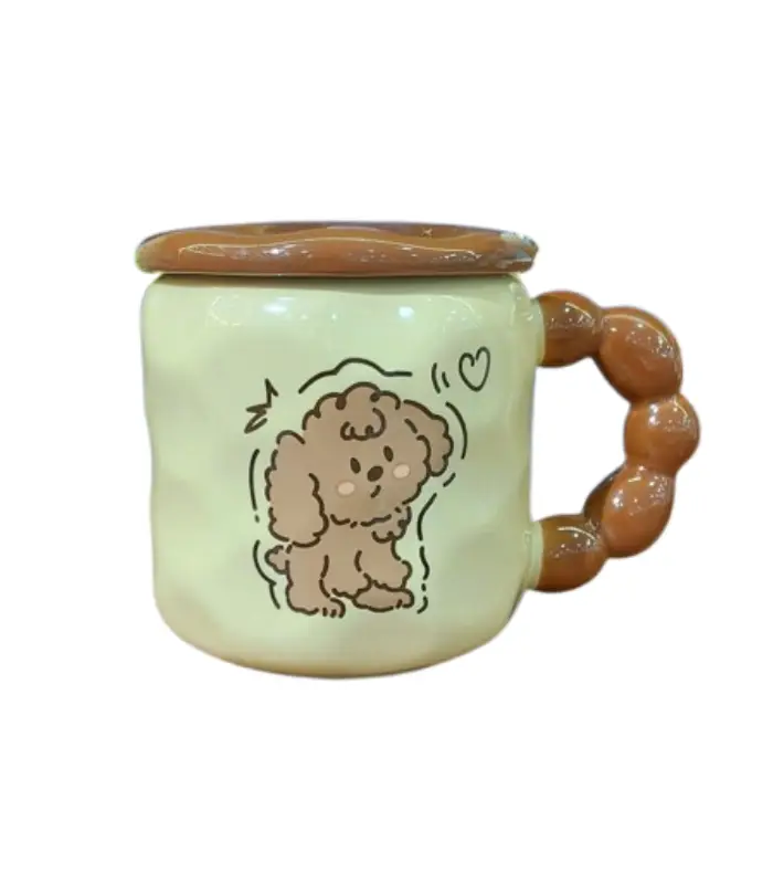 عکس شماره:0 , ماگ سرامیکی درب دار طرح سگ (فروش عمده / خرده)