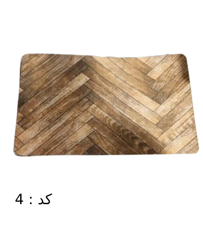 عکس شماره:3 , پادری چاپی نمدی طرح کفپوش (فروش عمده / خرده)