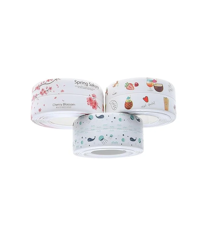 عکس اصلی چسب نواری درزگیر پی وی سی طرح دار (فروش عمده / خرده)